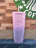 Starbucks 2022 Purple to Pink Ombré Studded Venti