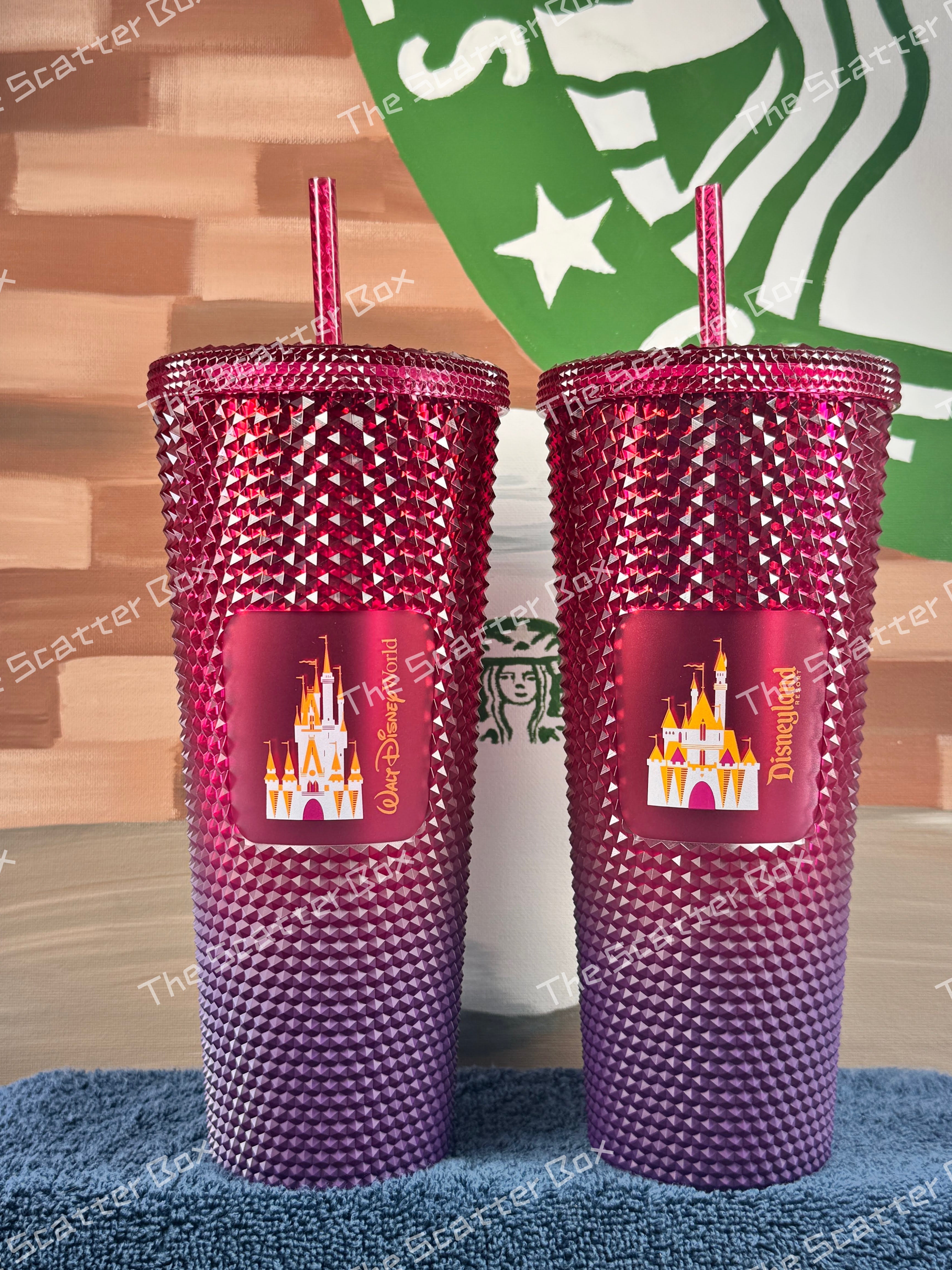 Starbucks Disney Castle Ombré Studded