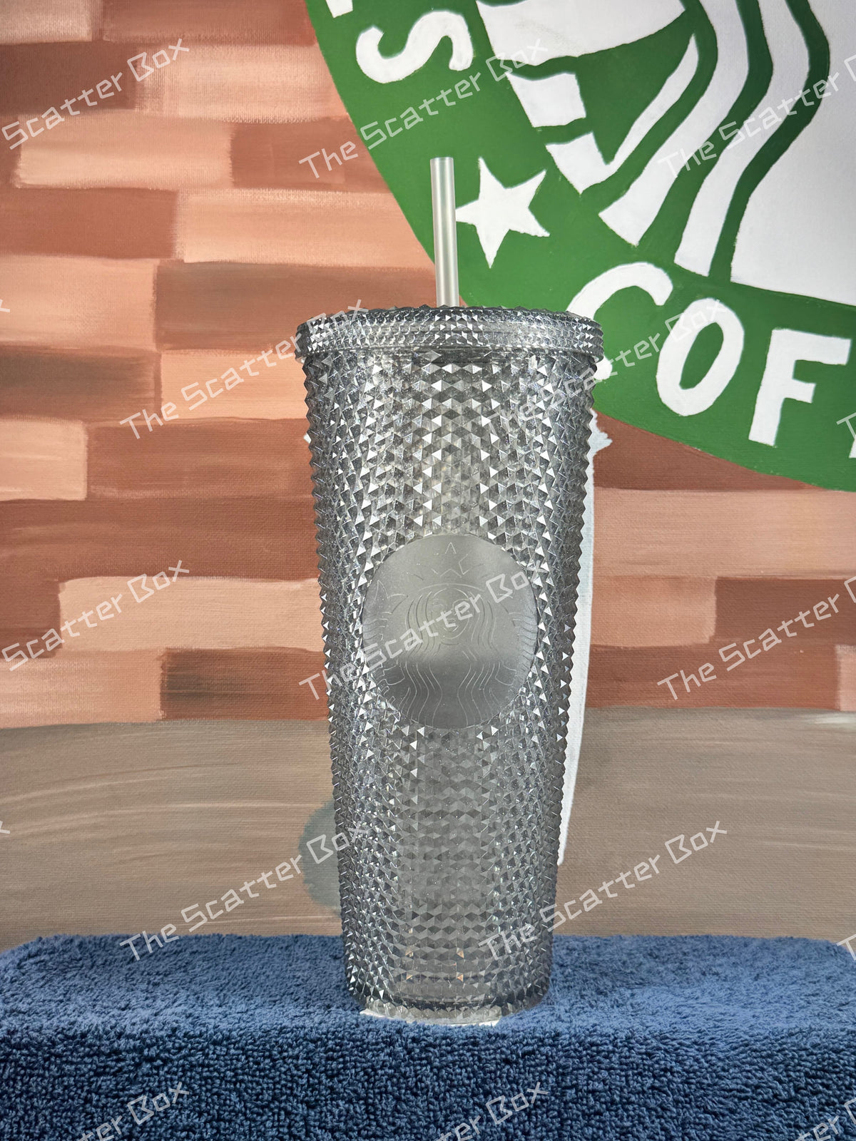 Starbucks 2022 Korea New Year Gray Studded Venti