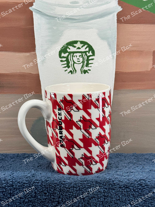 Starbucks 2017 Houndstooth Pattern Ceramic Mug