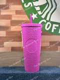 Starbucks 2021 Taiwan Matte Purple Studded Venti
