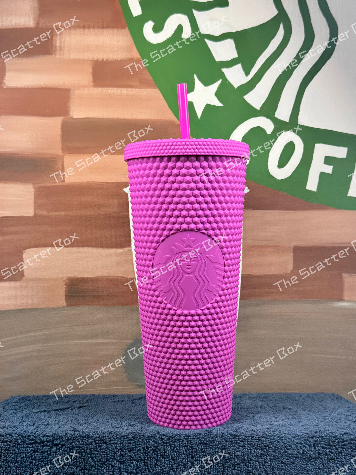 Starbucks 2021 Taiwan Matte Purple Studded Venti