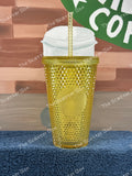 Starbucks 2023 Japan Lopez Yellow Gold Studded Grande