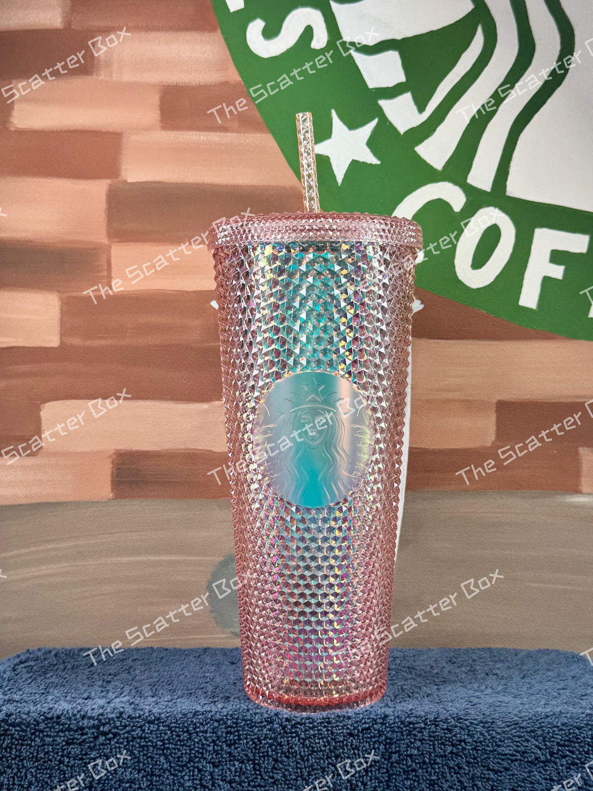 Starbucks 2022 Thailand Rose Gold Studded Venti
