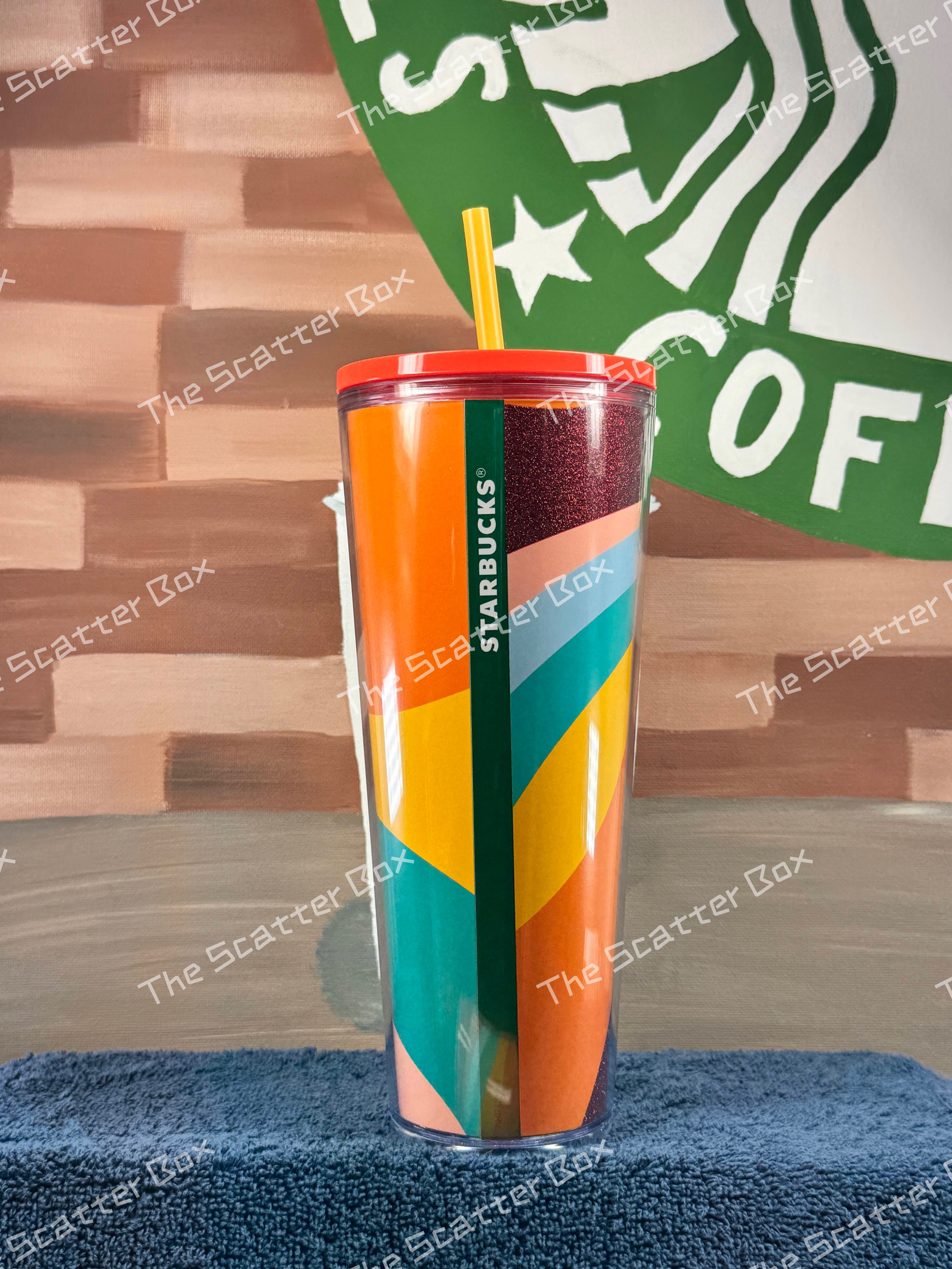 Starbucks Pride Glitter Siren Rainbow Target Exclusive Tumbler With Straw