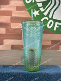 Starbucks 2024 Taiwan Summer Aqua Bling Studded Venti