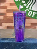 Starbucks 2022 Korea Purple Oil Slick Studded Venti