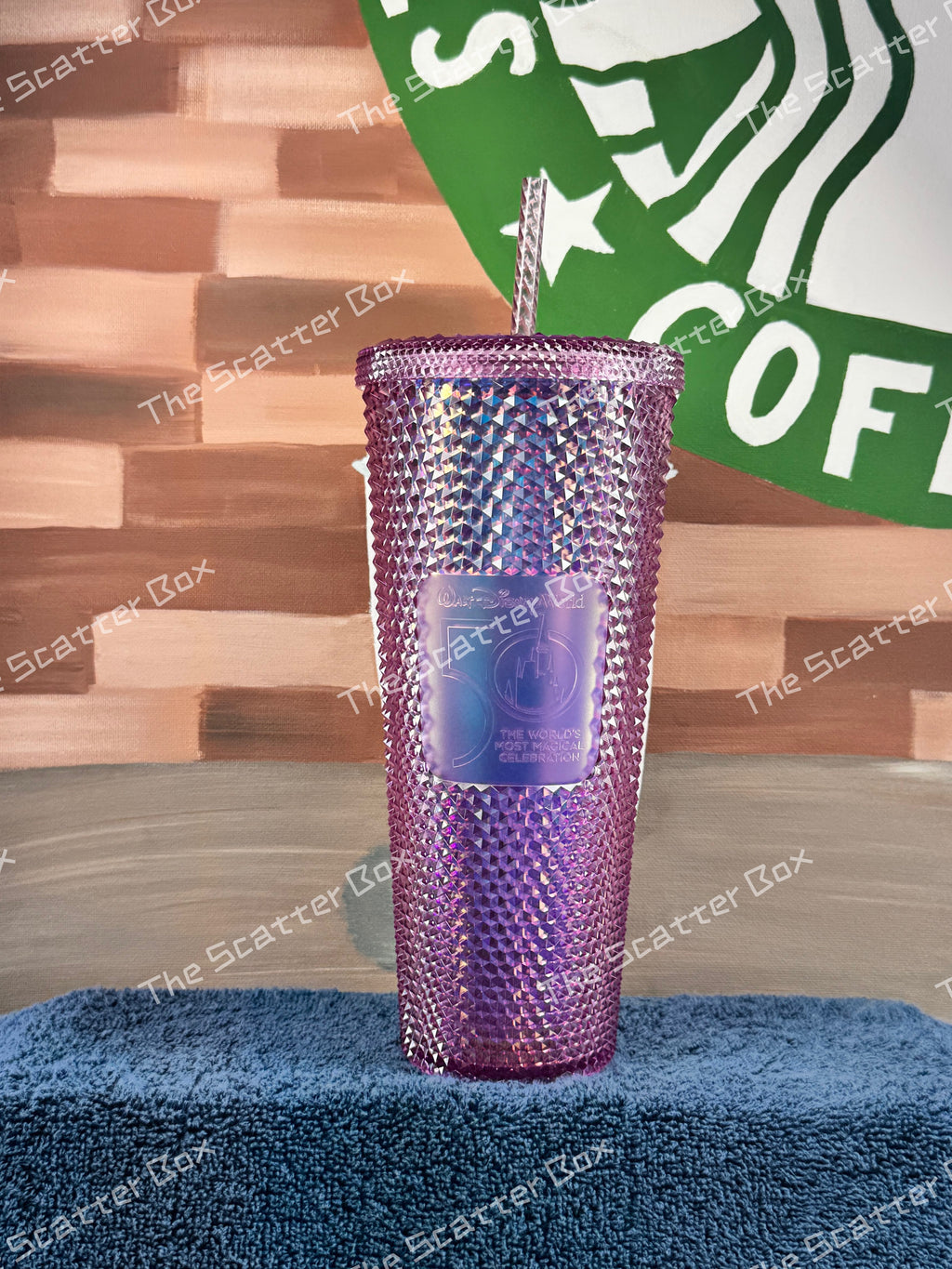 Starbucks Disney 50th Anniversary Pink Studded Venti