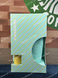 Starbucks Korea 2022 Mint Grande and Yellow Keychain Set