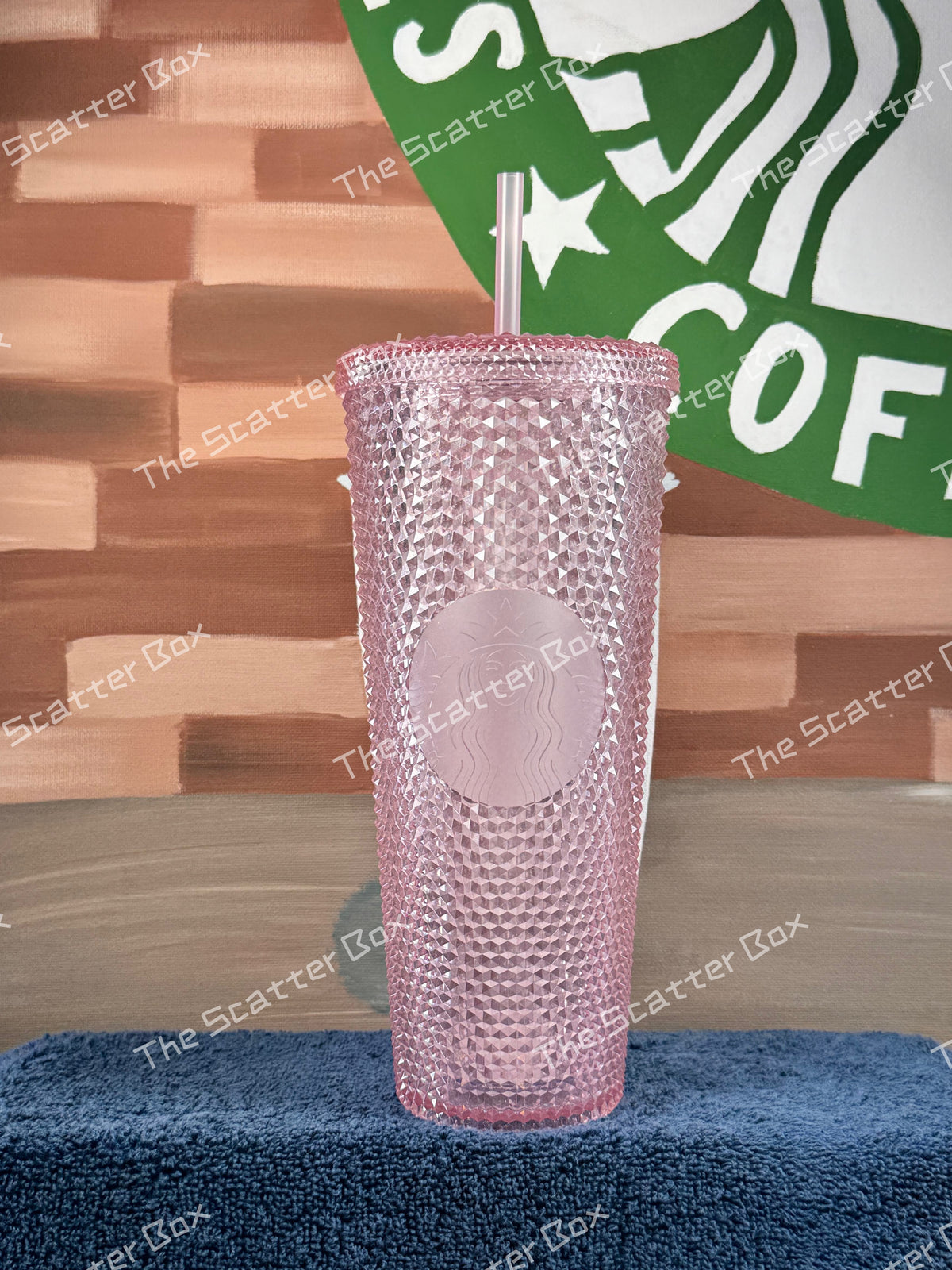 Starbucks 2021 Indonesia Glittery Pink (Bling Pink Glitter) Studded Venti