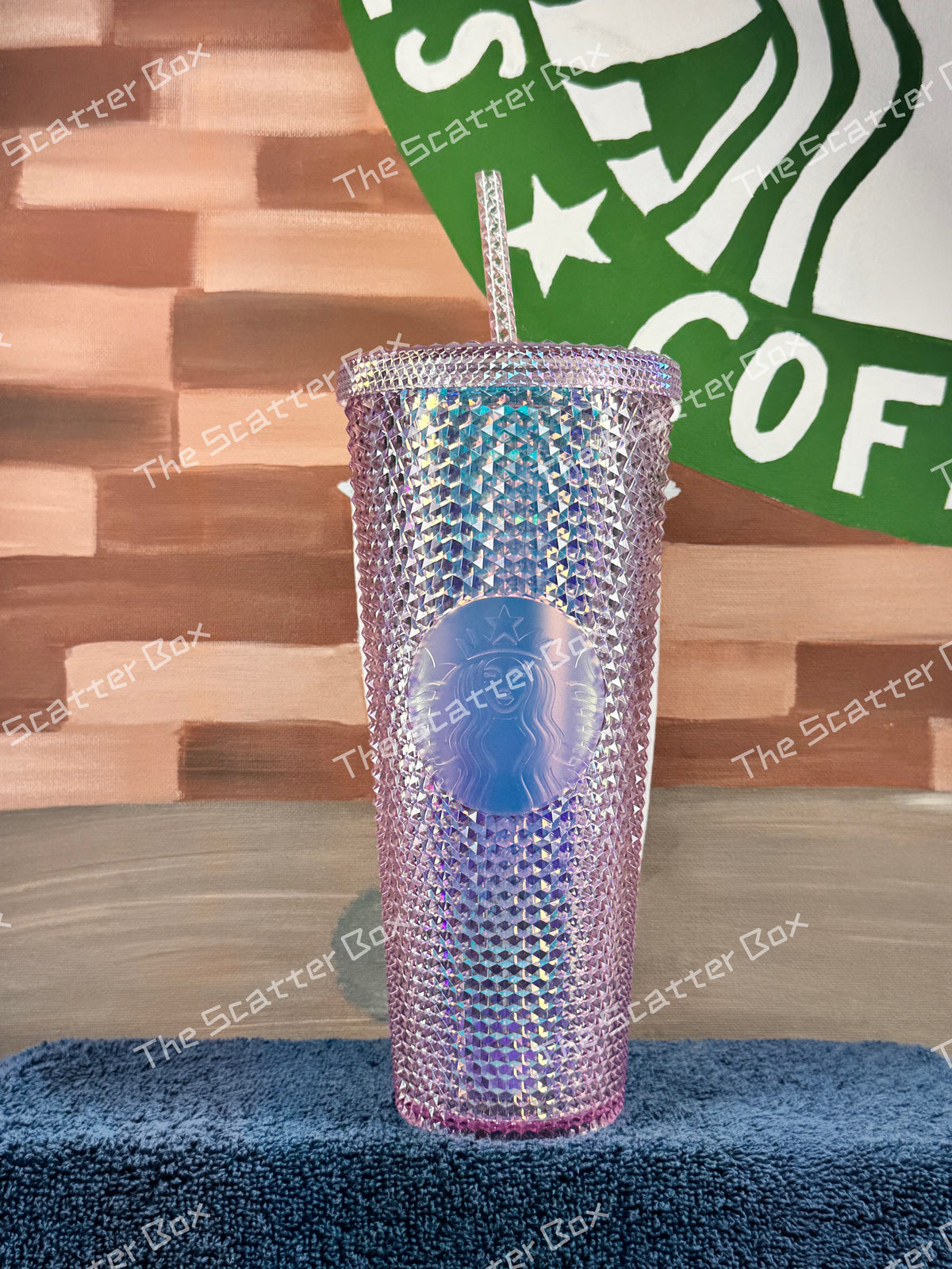 Starbucks 2021  Colorful (Rose Quartz/Aurora Pink) Studded Venti