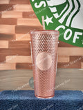 Starbucks 2021 Korea Blossom (Pale Rose) Studded Venti - Exclusive