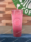 Starbucks USA Pink Waxberry Ombré Studded Venti