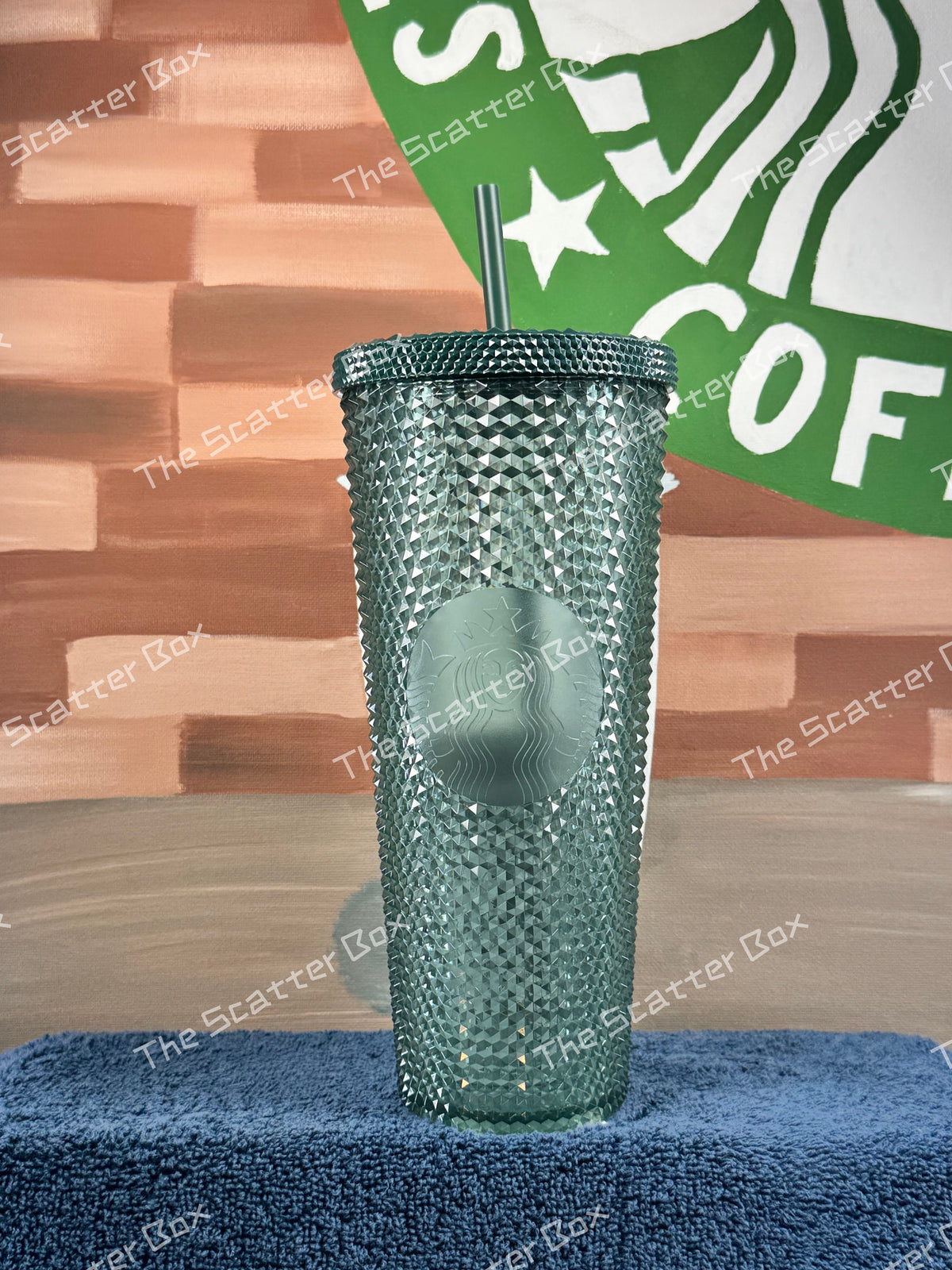 Starbucks 2021 Korea Holly Green Studded Venti Exclusive
