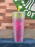 Starbucks 2024 Mexico Summer Glitter Soft Touch Studded Venti