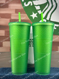 Starbucks Disney Lime Green Jelly Studded