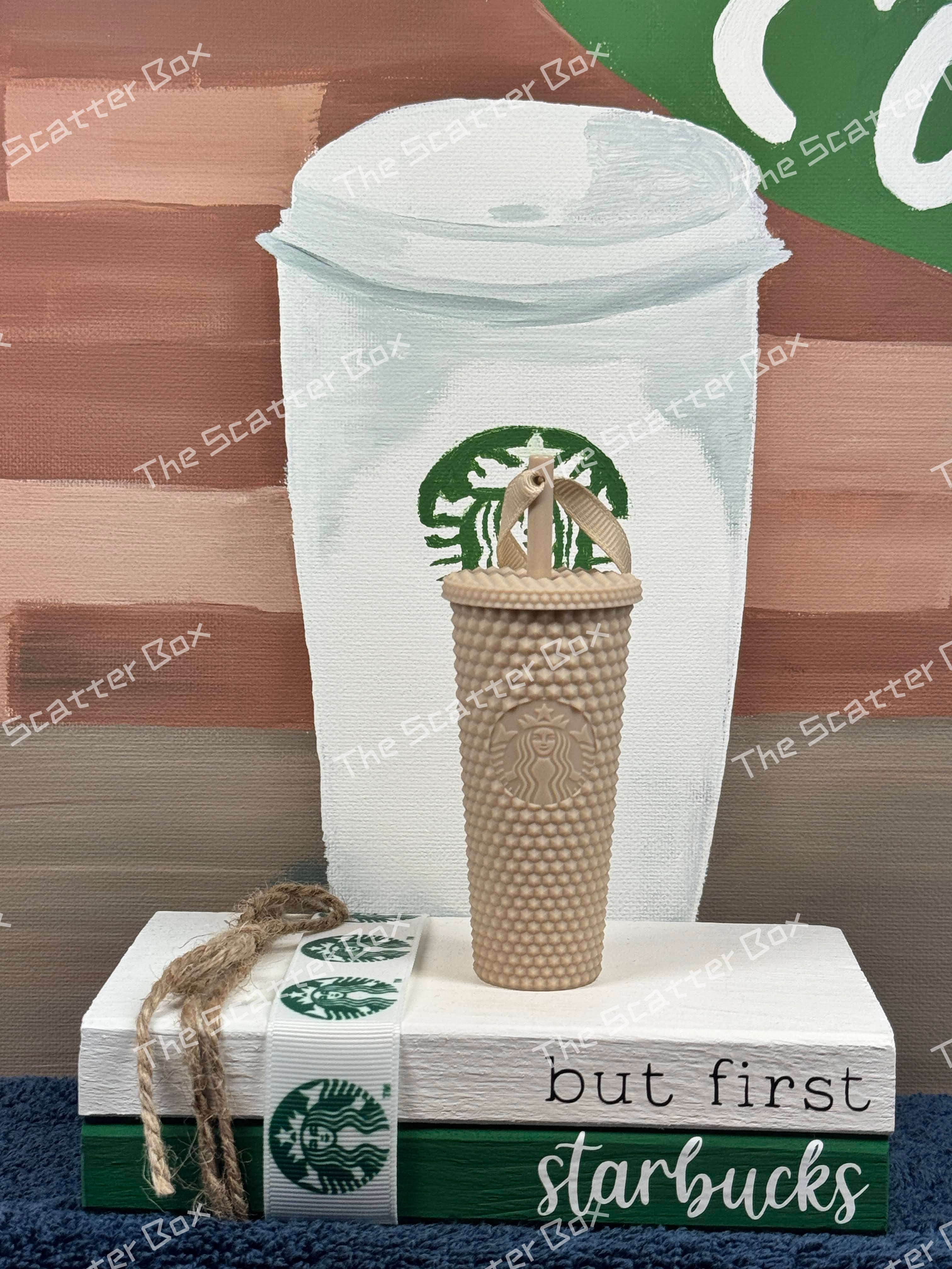 Starbucks Ornament - Milk Tea Studded