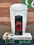 Starbucks Keychain/Ornament - Red Studded - International