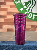 Starbucks 2022 USA Berry Bling Studded Venti