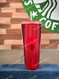 Starbucks 2021 Korea Holly Red Studded Exclusive