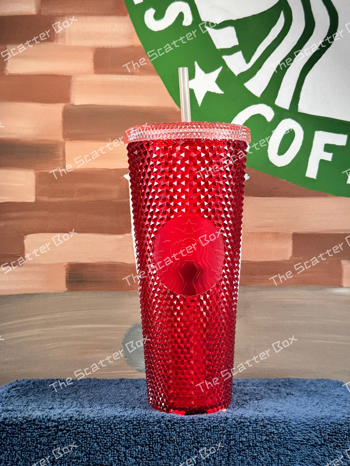 Starbucks 2021 Korea Holly Red Studded Exclusive