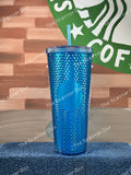Starbucks 2022 Indonesia Valentine Blue Studded Venti