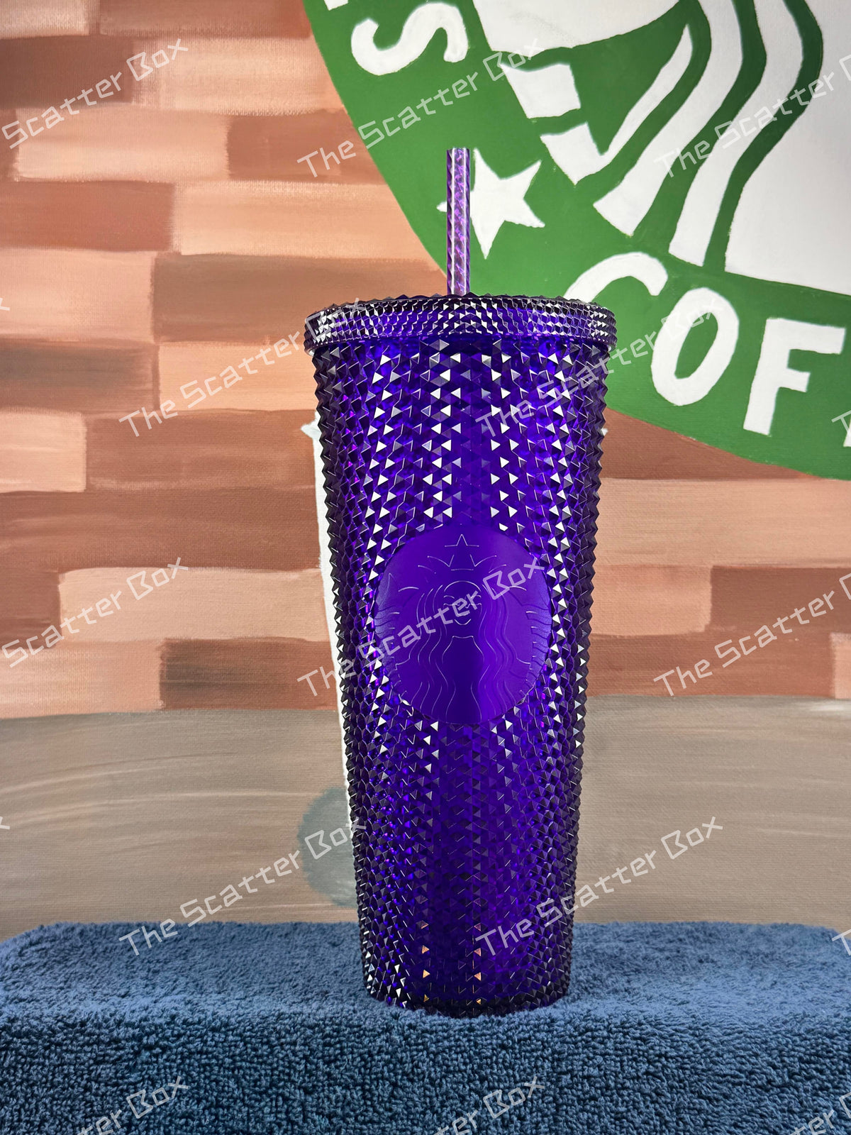 Starbucks 2022 Thailand Diamond Purple Studded Venti