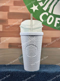 Starbucks USA White Studded Grande