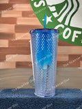 Starbucks 2021 Korea Shine Blue Studded Venti Exclusive
