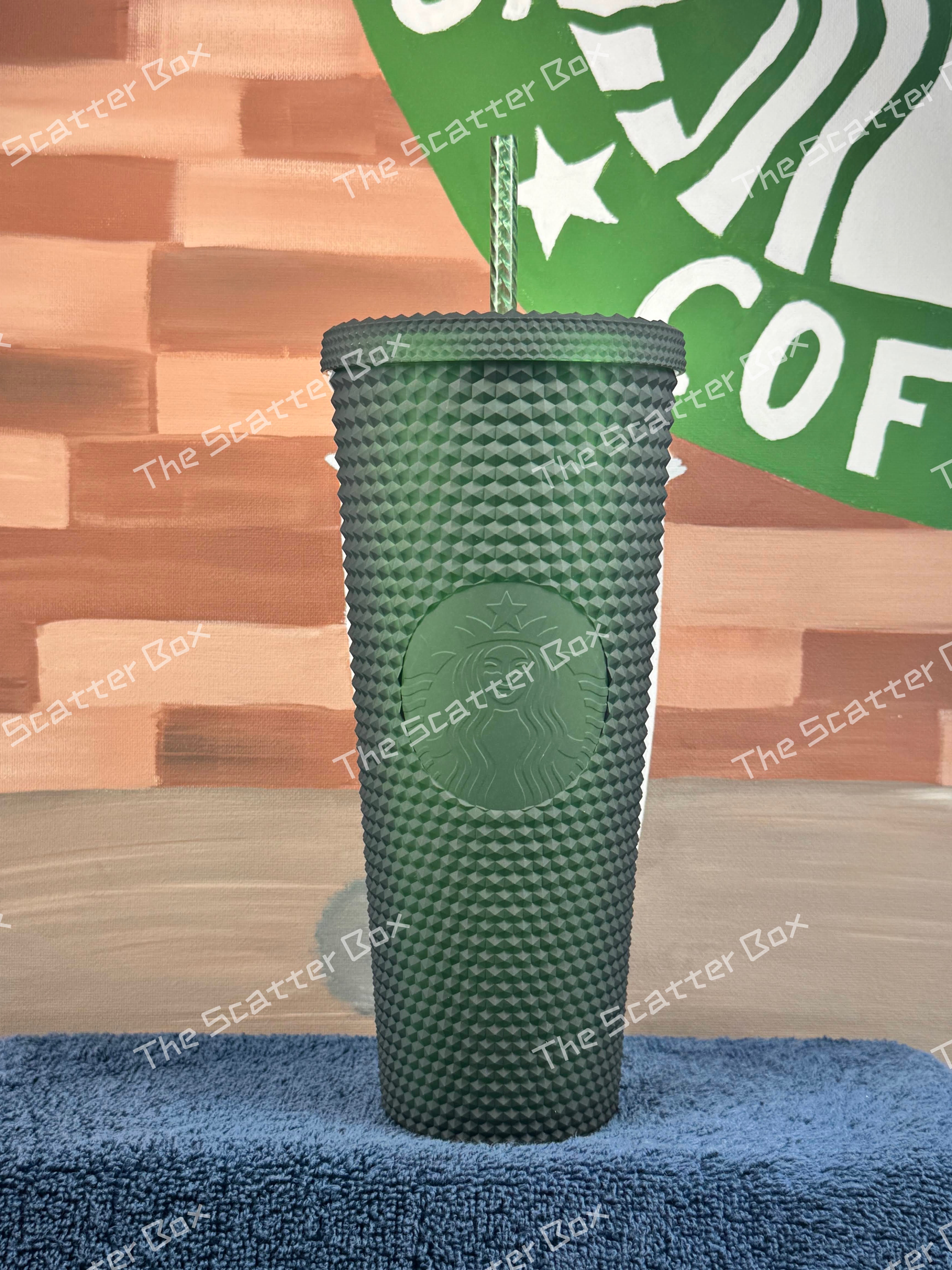 Starbucks 2022 Taiwan Seaweed Green Studded Venti Rare/HTF (Exclusive)