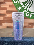 Starbucks 2022 Taiwan Iridescent Purple Studded Venti