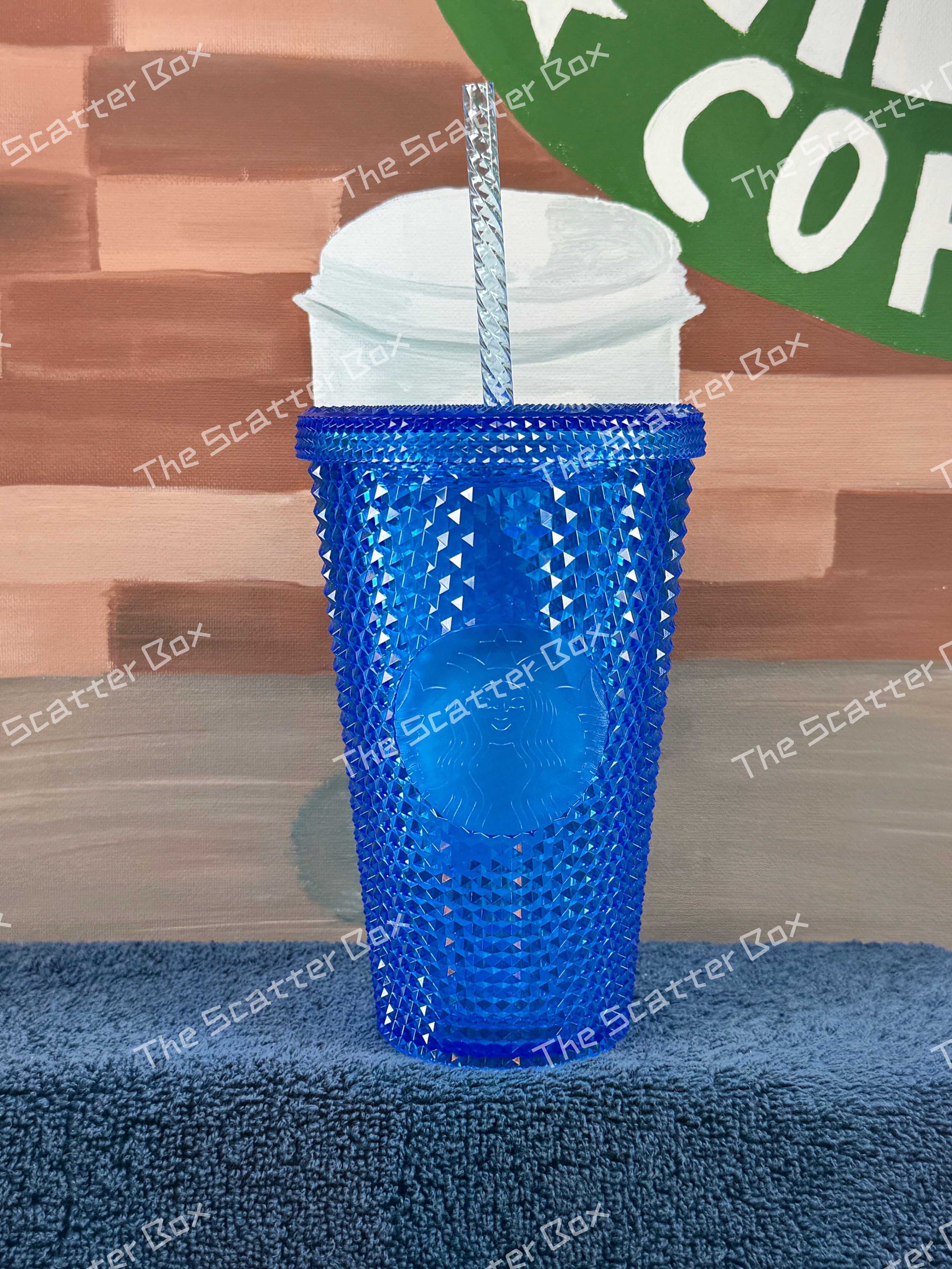 Starbucks 2022 Japan Blue Sapphire Studded Grande (Exclusive)