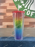 Starbucks 2021 China Rainbow Studded Venti