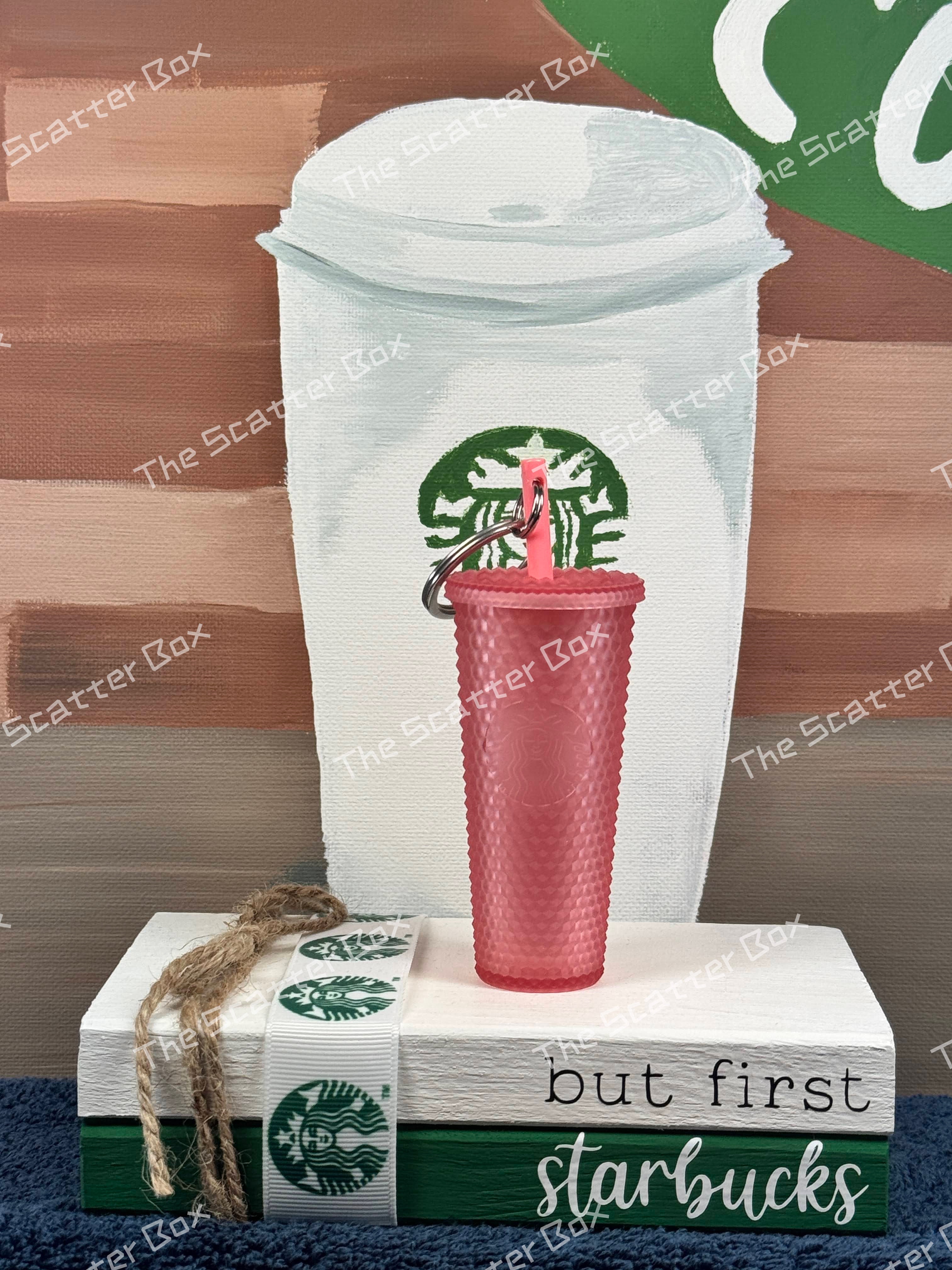Starbucks USA Pink Lemonade Studded Keychain/Ornament
