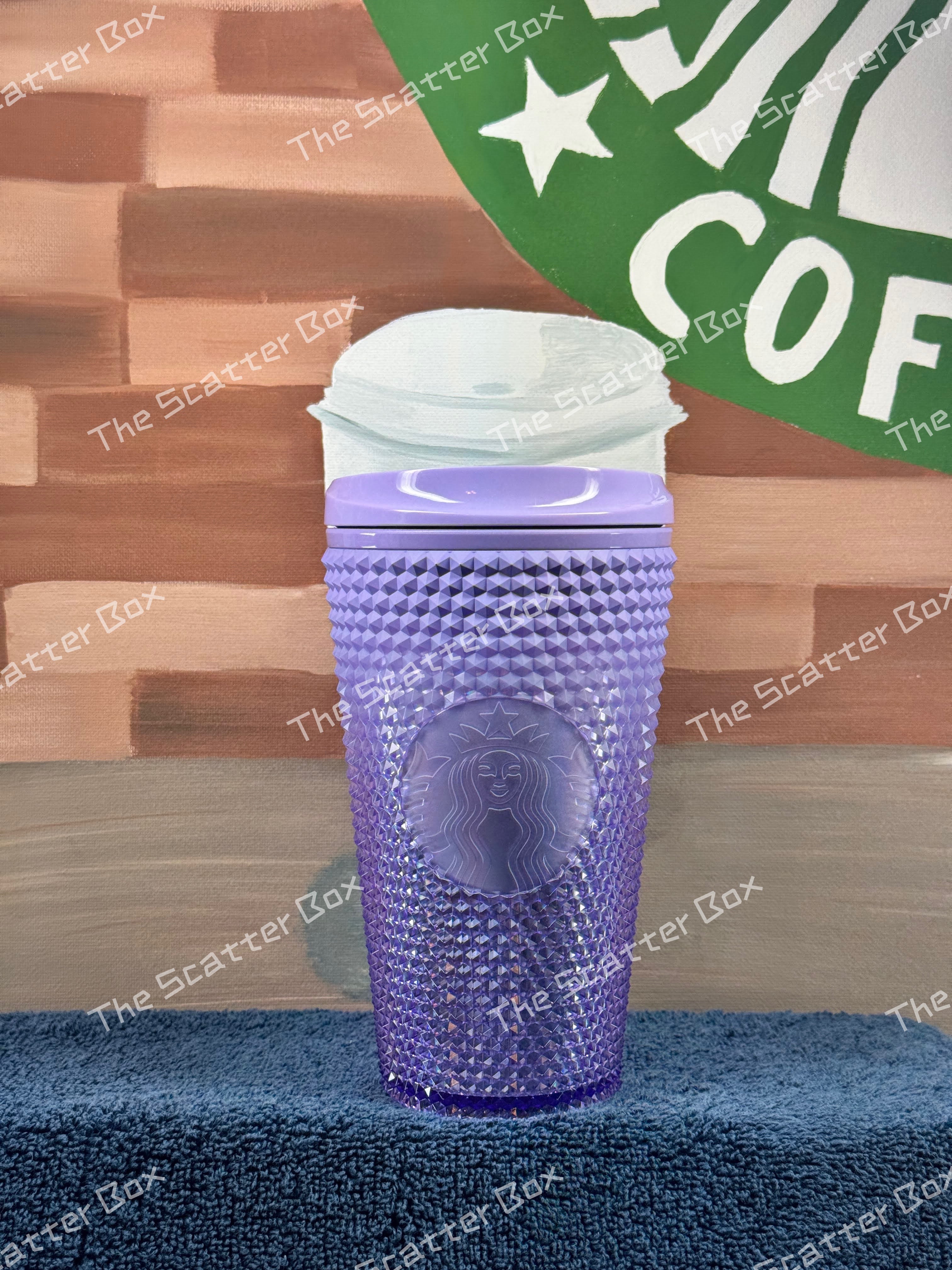 Starbucks Lilac Sippy Cup Studded