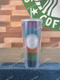 Starbucks 2021 Mexico Rainbow Pinata Studded Venti