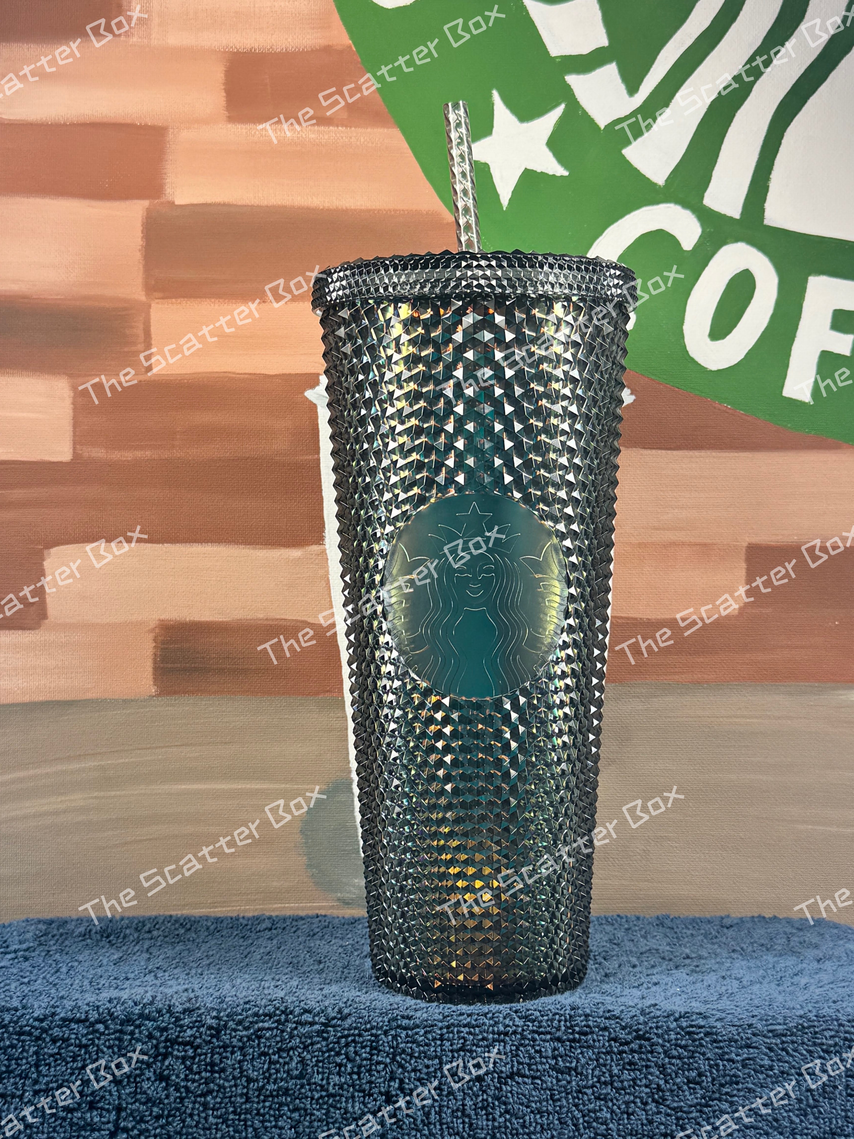 Starbucks USA Dark Iridescent aka Black Unicorn Studded Venti