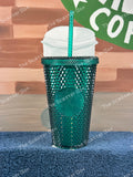 Starbucks 2022 Korea Lucky Green Studded Grande (Lucky Bag Exclusive)