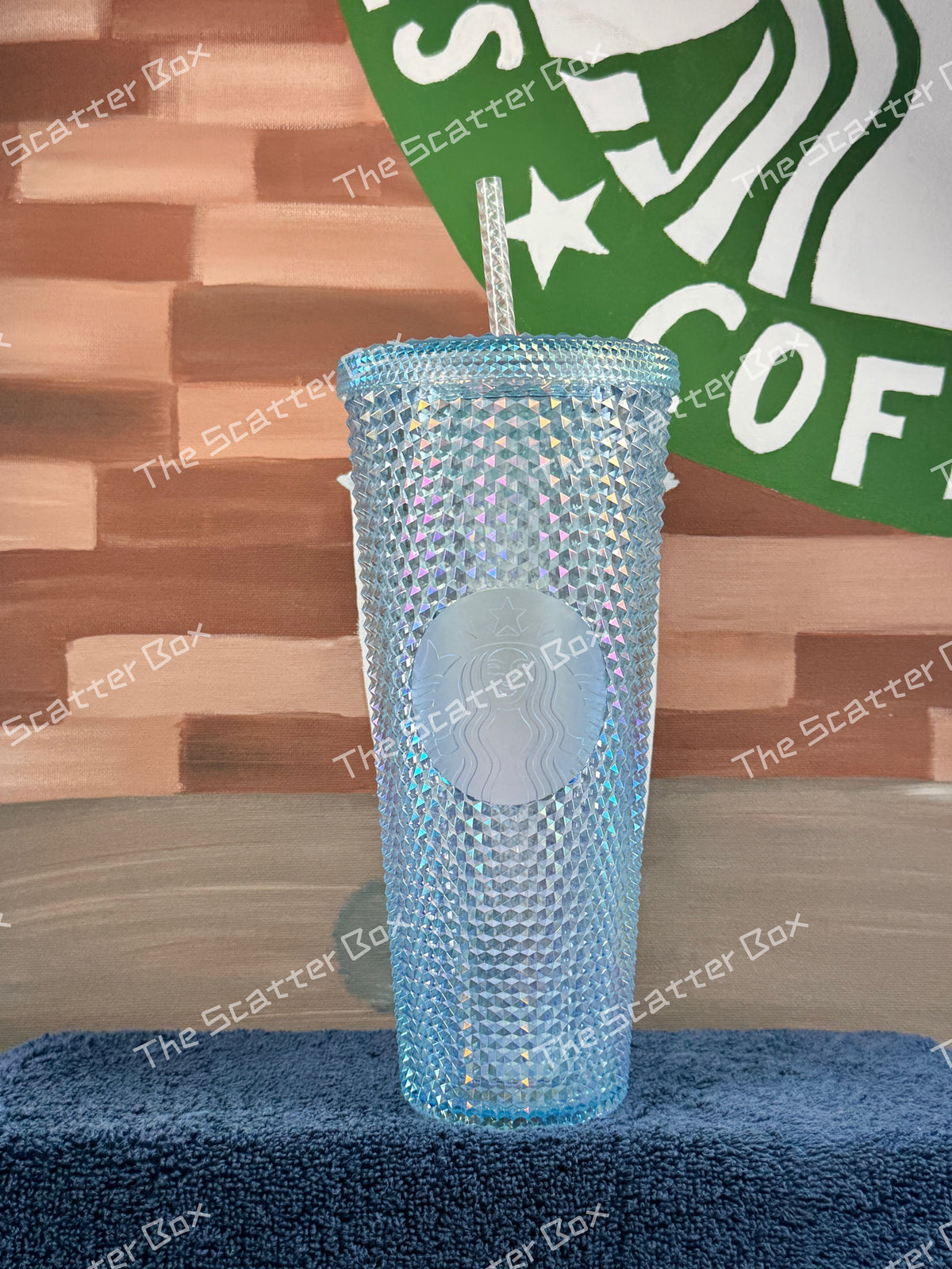 Starbucks 2021 Indonesia Light Blue (Icy Blue) Studded Venti (Rare/HTF)