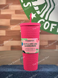 Starbucks 2021 Malaysia Ruby Pink (Magenta/Barbie) Studded Venti Rare/HTF