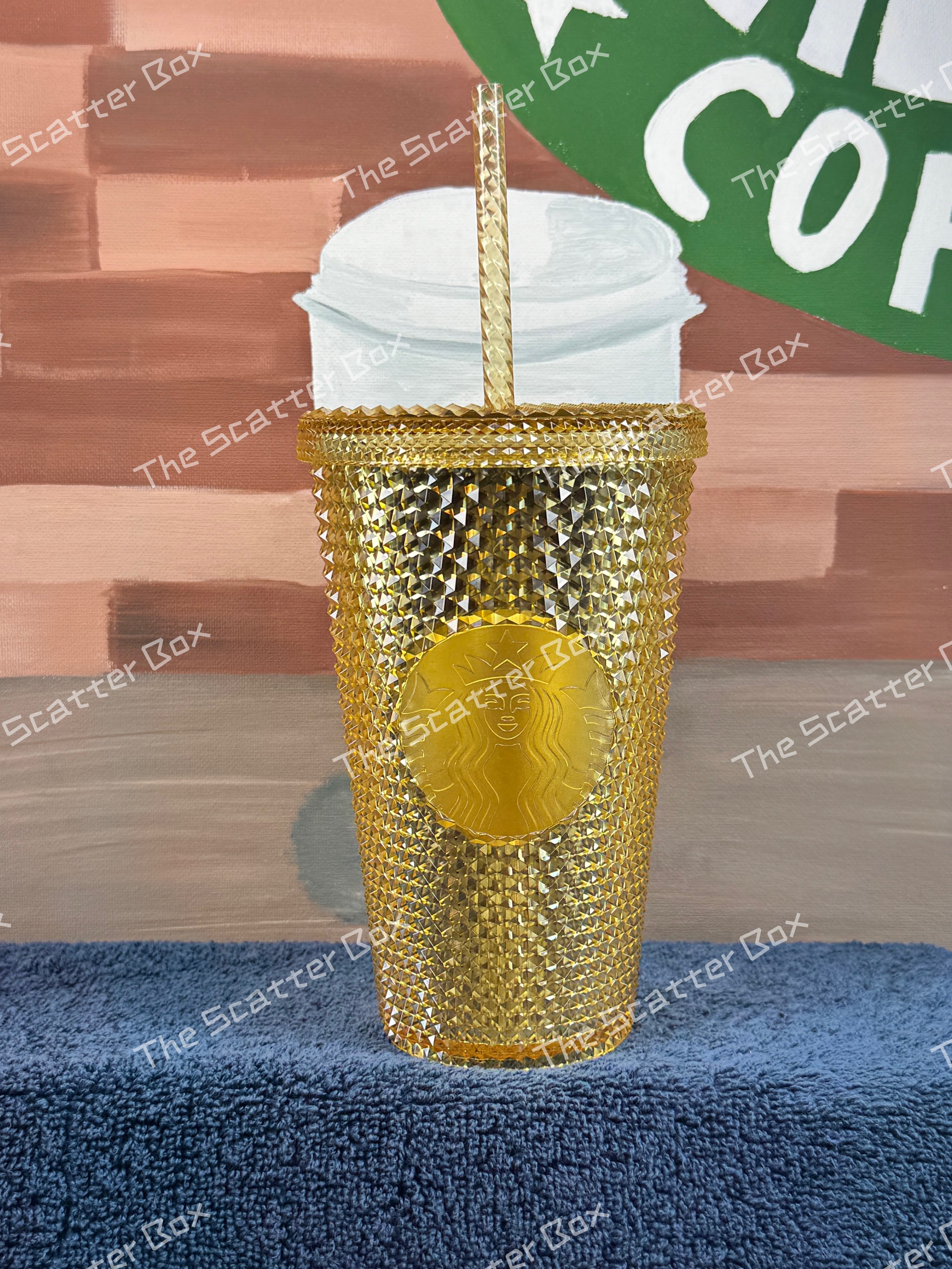 Starbucks 2020 Dubai Gold Studded Grande