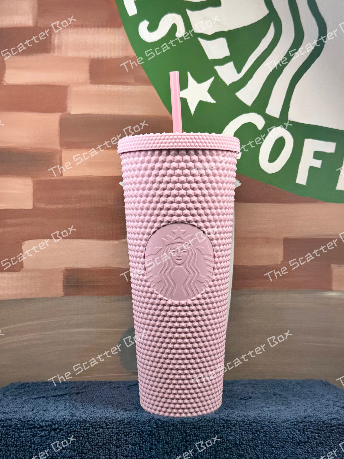 Starbucks 2021 Indonesia Soft Pink (Baby Pink) Studded Venti (Rare/HTF)