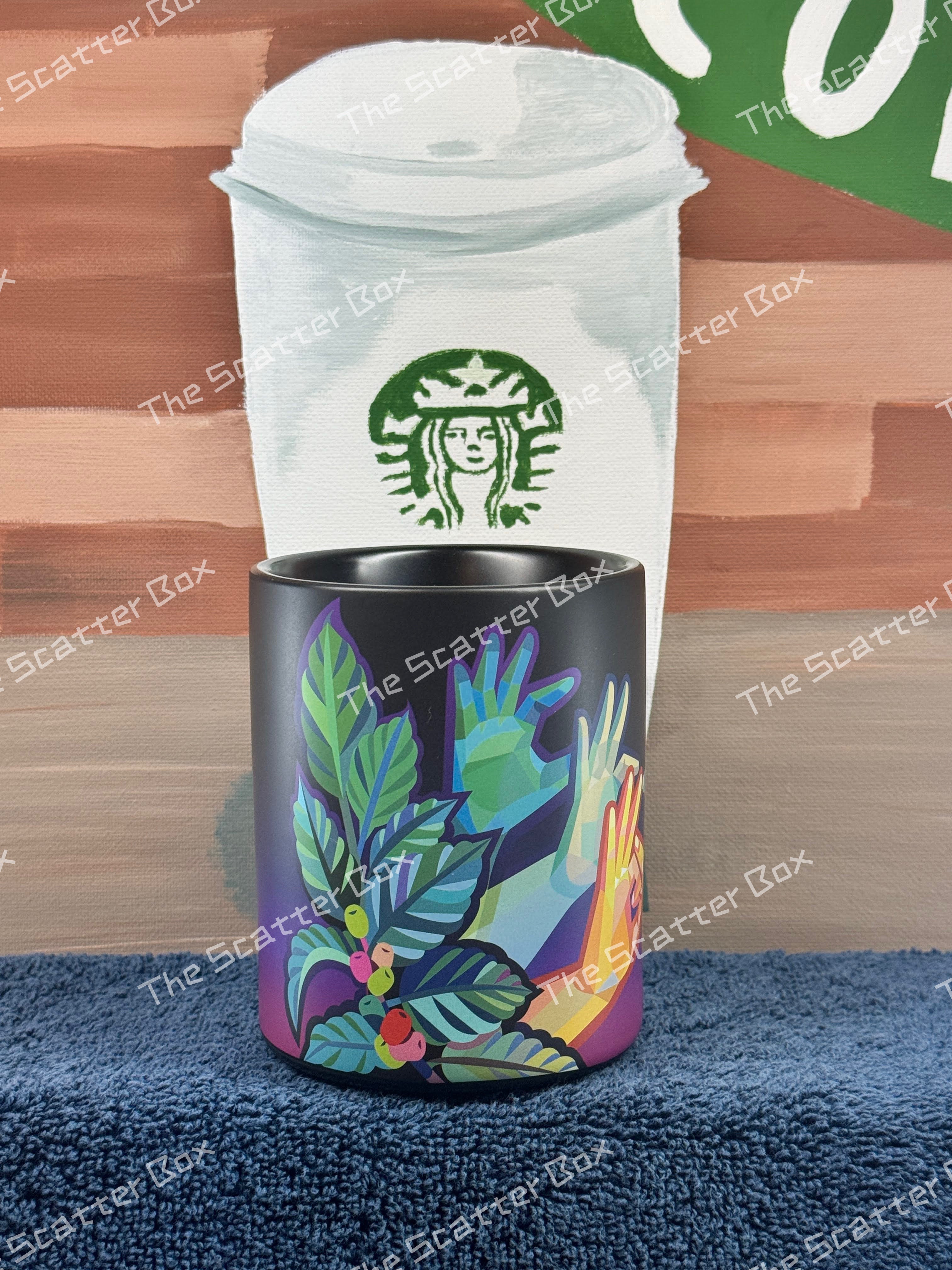 Starbucks 2021 American Sign Language (ASL) Hand Movements Coffee Mug