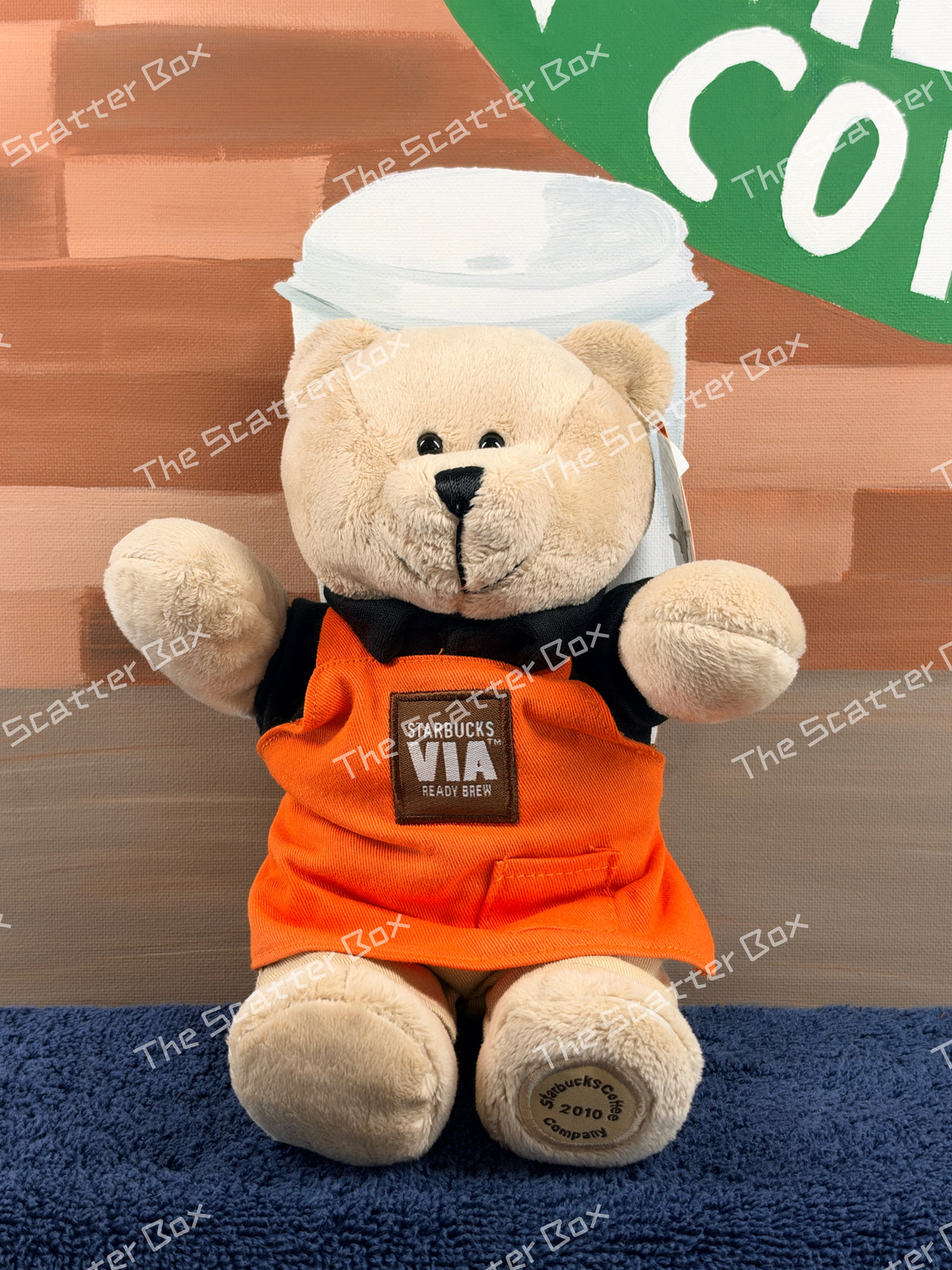 Starbucks VIA Bearista Bear 2010 Special Edition Japan Exclusive Rare/EHTF