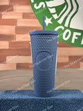 Starbucks 2020 Indonesia Navy Blue (OG Matte Navy) Studded Venti