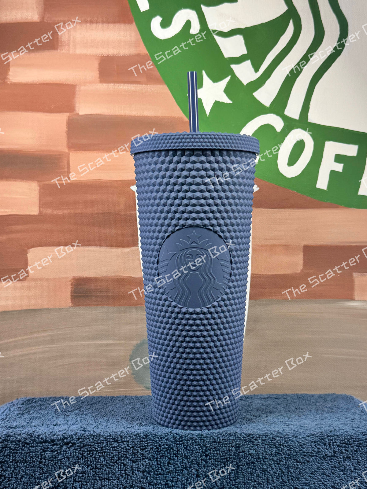 Starbucks 2020 Indonesia Navy Blue (OG Matte Navy) Studded Venti