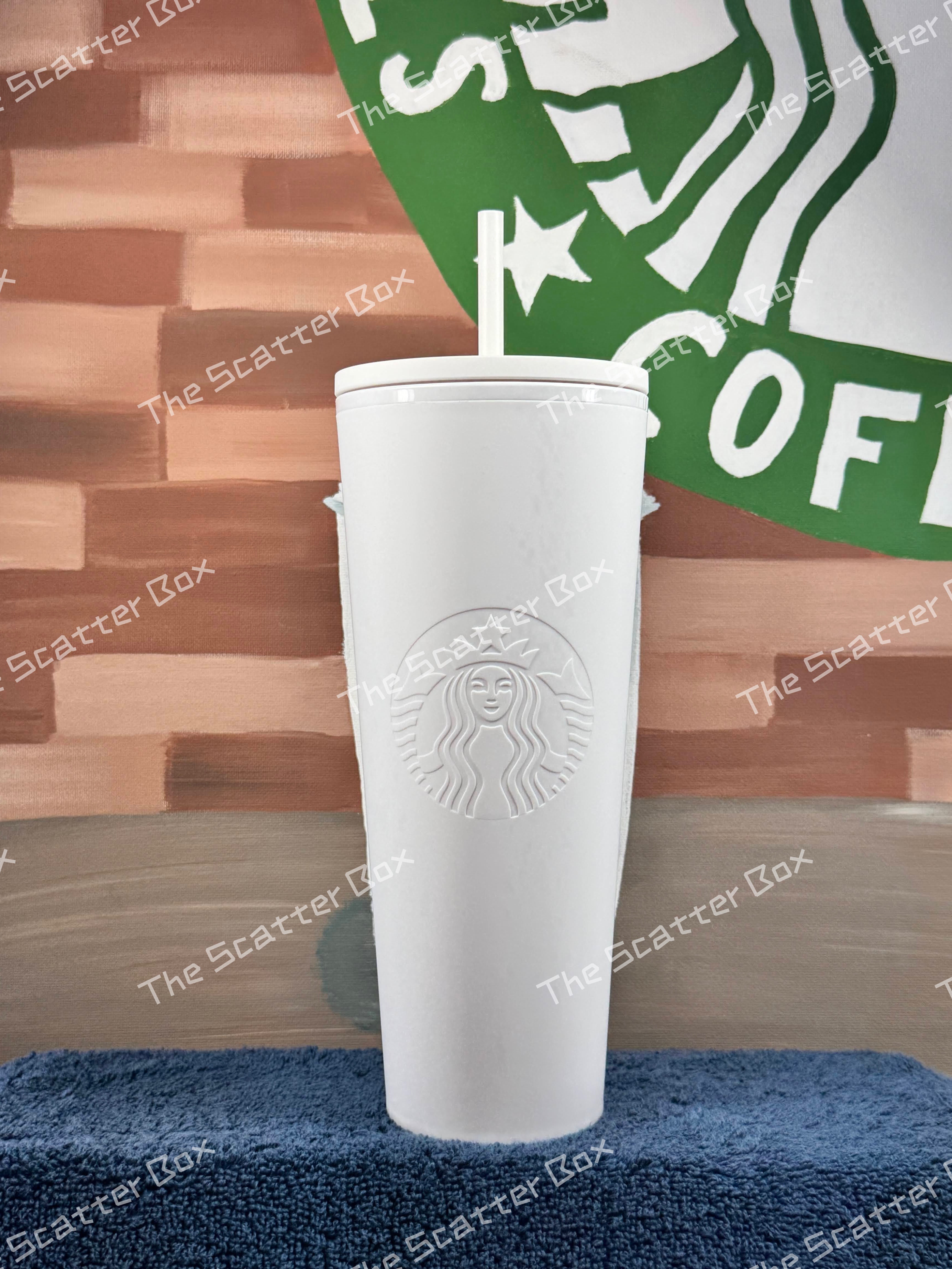 Starbucks White Matte Soft Touch Venti from Mexico
