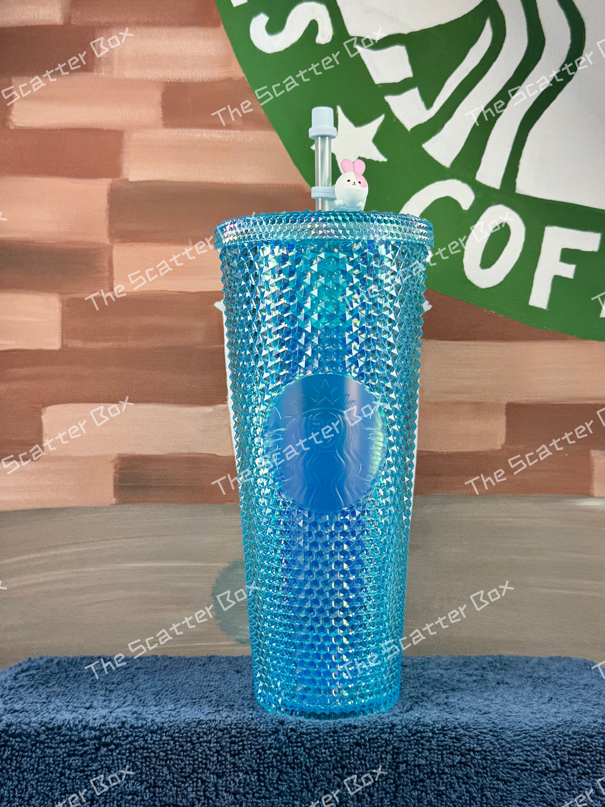 Starbucks 2020 China Fantasy Blue (Blue Bunny) Studded Venti Exclusive