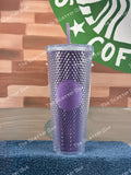 Starbucks 2023 Japan Halloween Purple GIDT Studded
