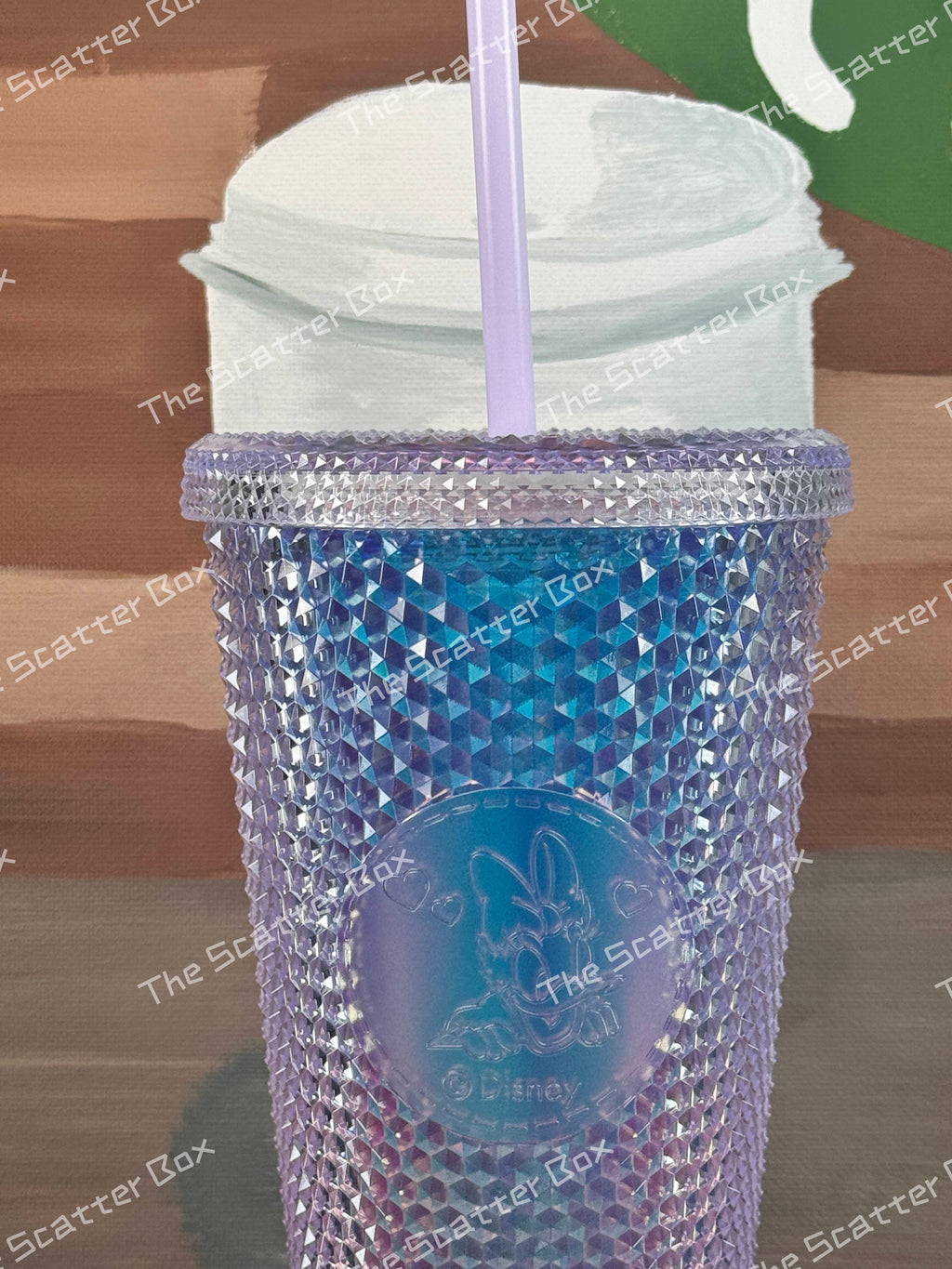 Disney x Watson Studded Daisey Duck Grande Tumbler Cup